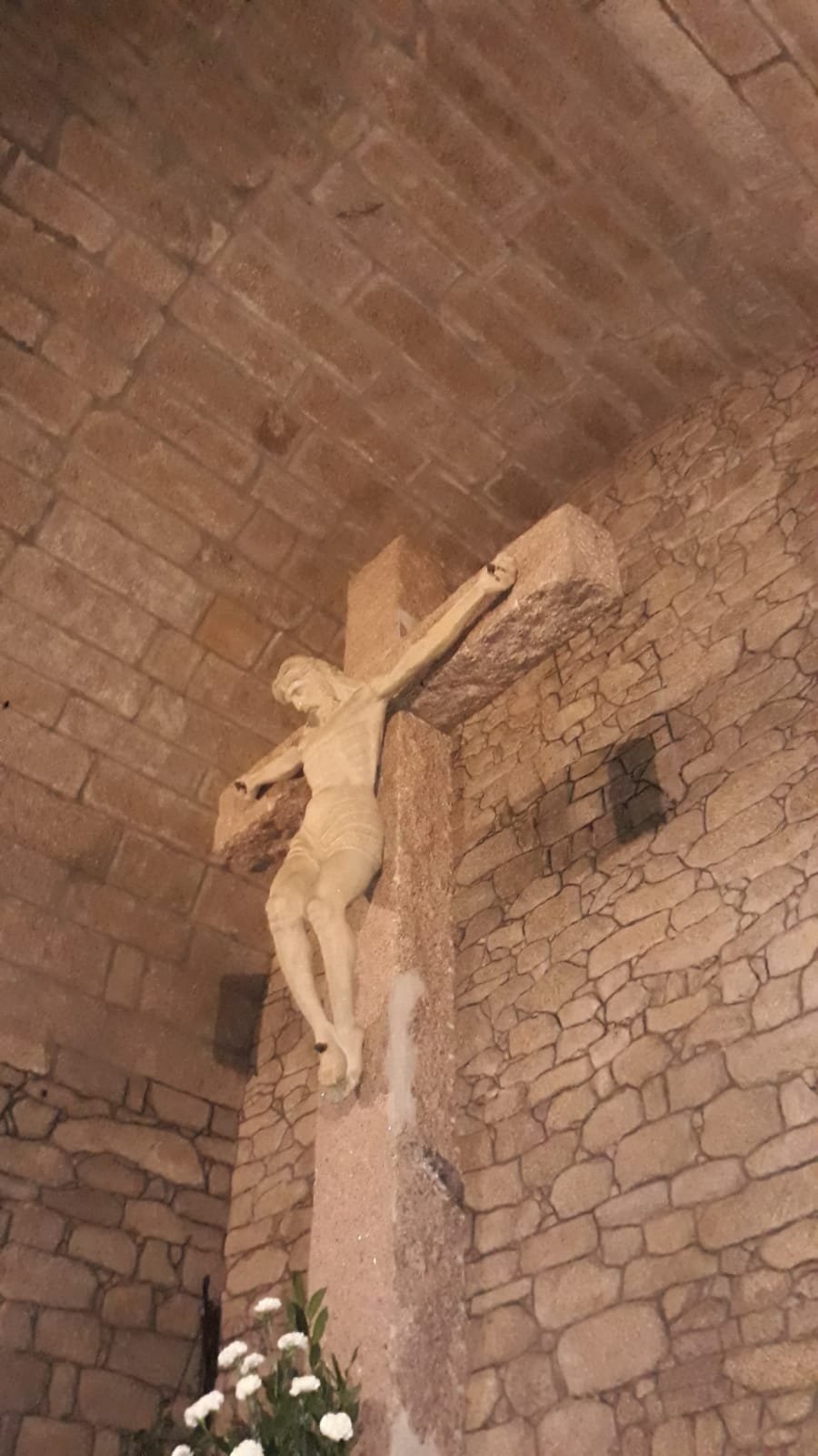 Icono en el monasterio de San Diego de Canedo. DP