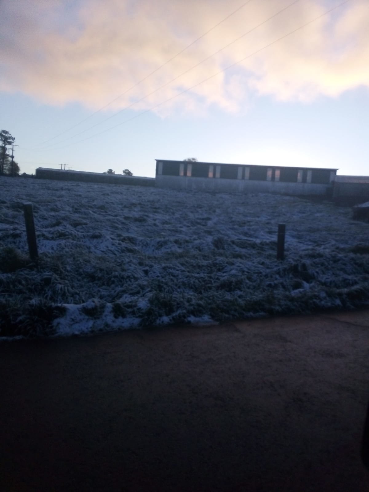 Nieve en Alvarellos (Lalín). B.P.