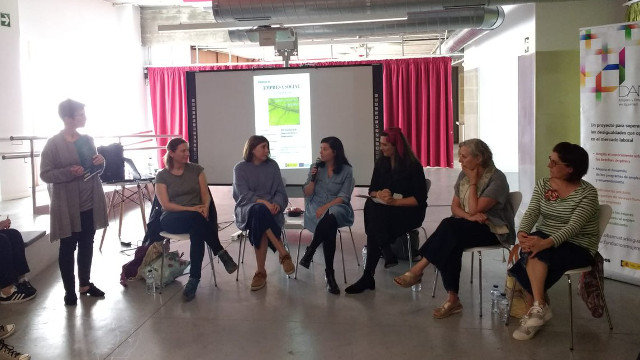 Mesa de Boas Prácticas dentro da xornada. EP