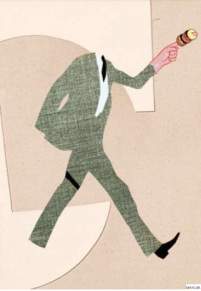 Ilustración para el blog de Manuel de Lorenzo. MARUXA