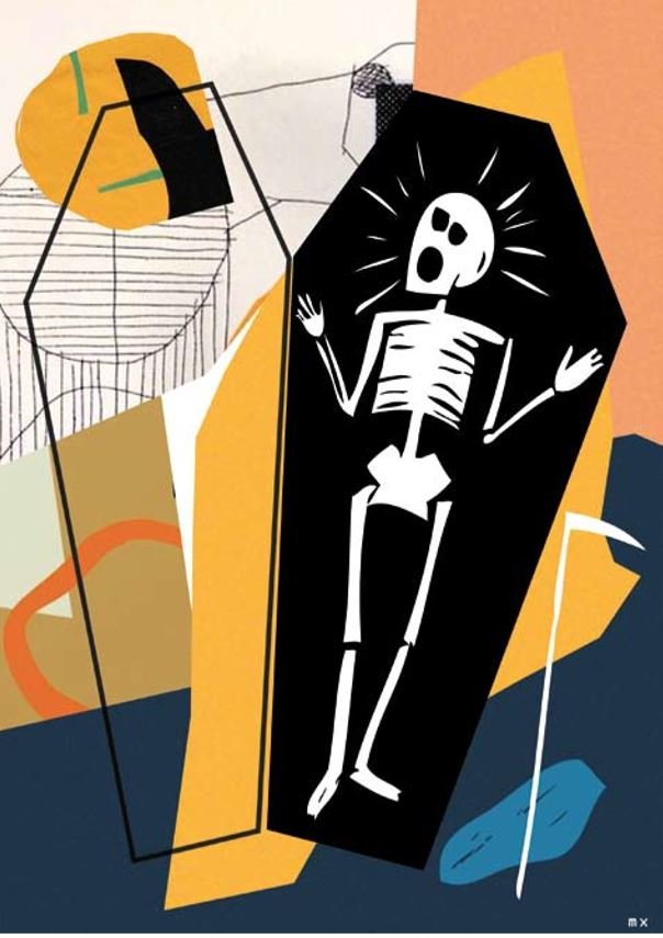 Ilustración para el blog de Rodrigo Cota. MARUXA