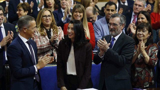 La nueva presidenta del Senado. EFE