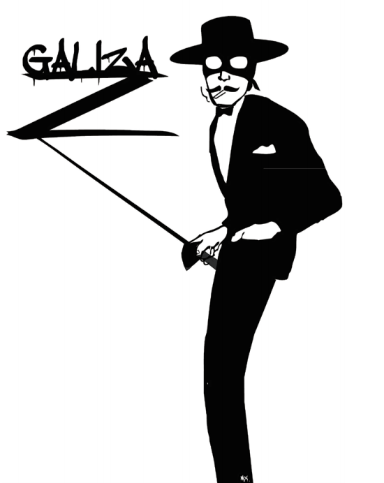 Ilustración para el blog de Rodrigo Cota. MARUXA