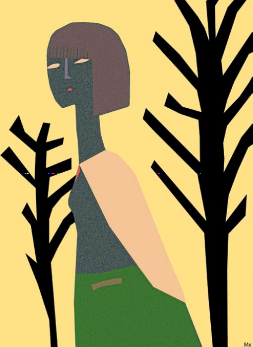 Ilustración para el blog de Rodrigo Cota. MX