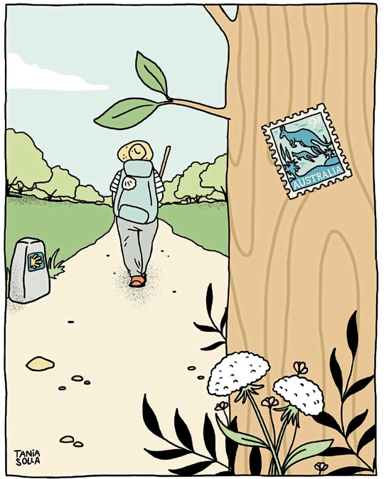 La coleccionista de sellos - Rodrigo Cota - Historias del Camino (18.01.22)