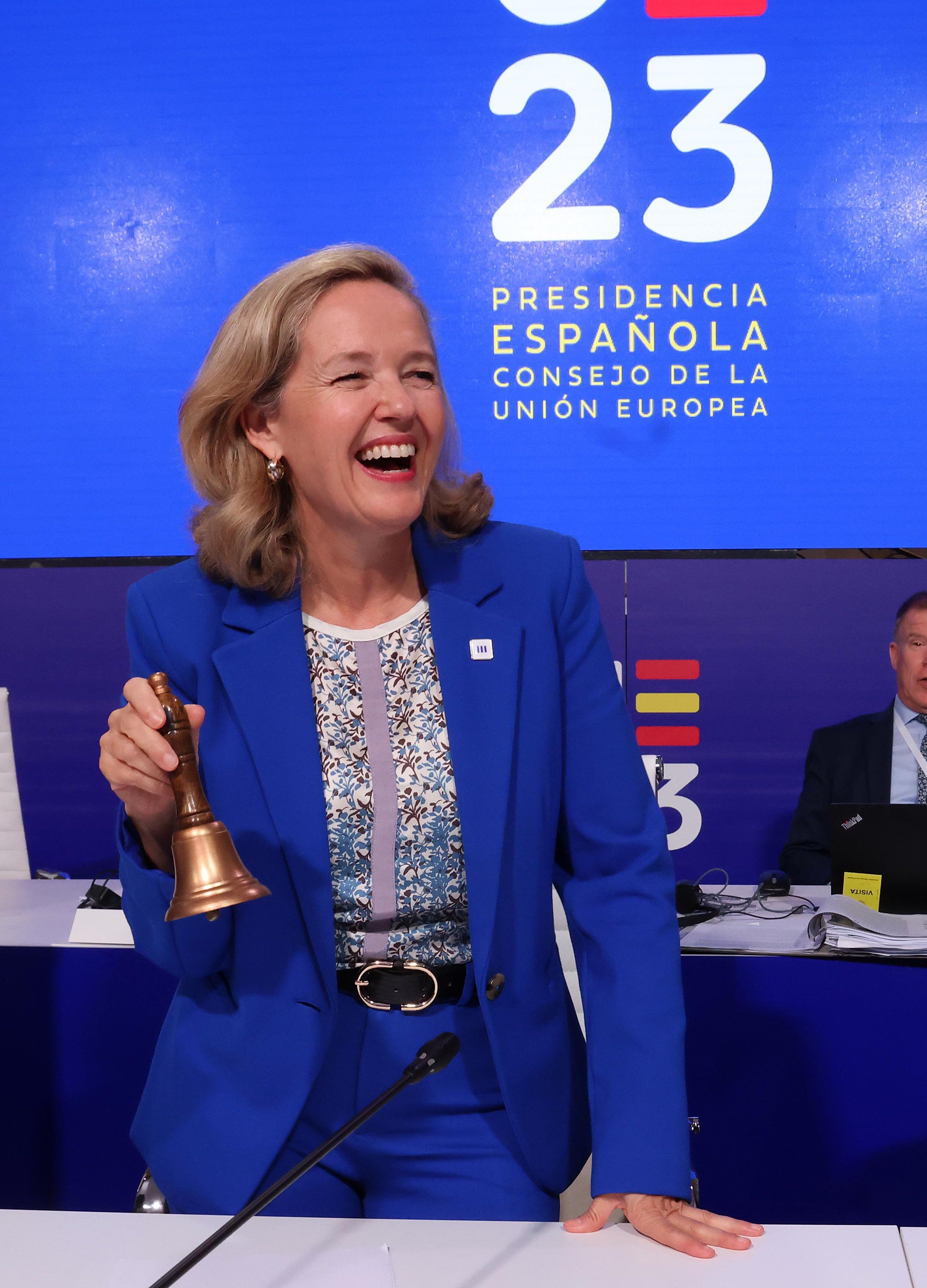 Nadia Calviño.PEPE FERRÍN