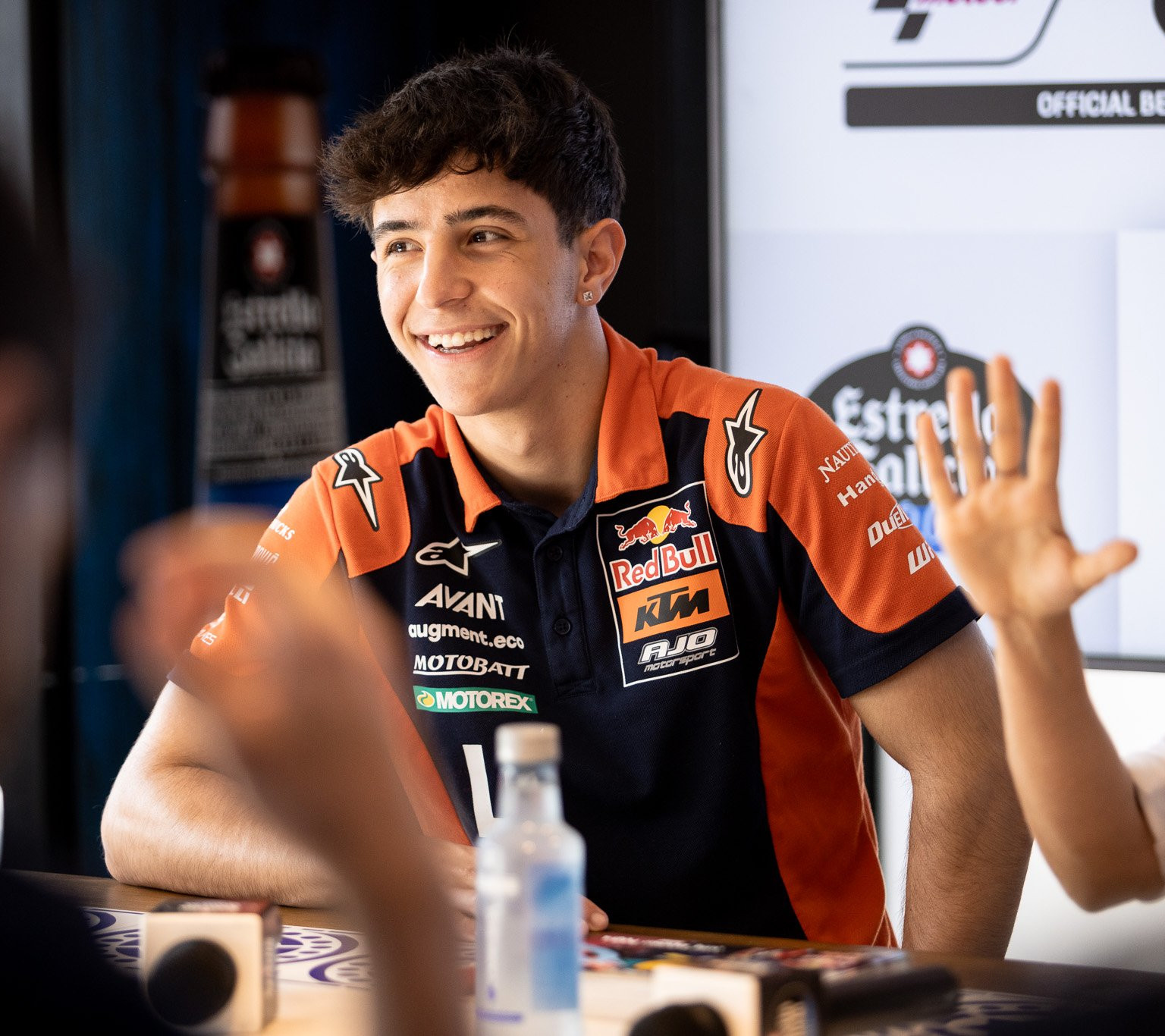 El piloto de Moto3 José Antonio Rueda