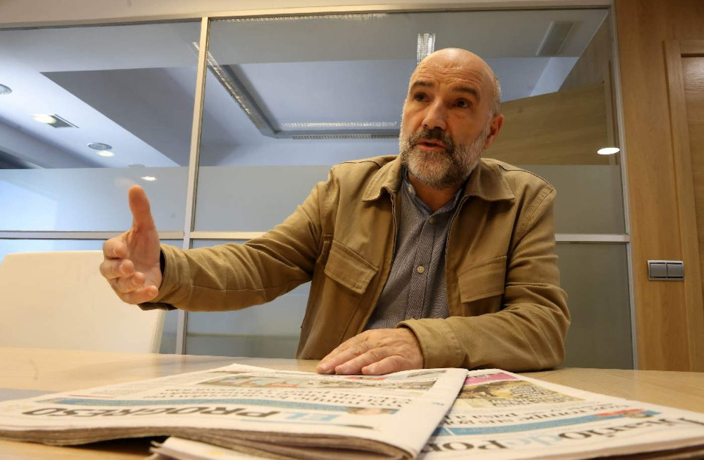 Néstor Rego, o secretario xeral da UPG e deputado do BNG no Congreso.Pepe Ferrín