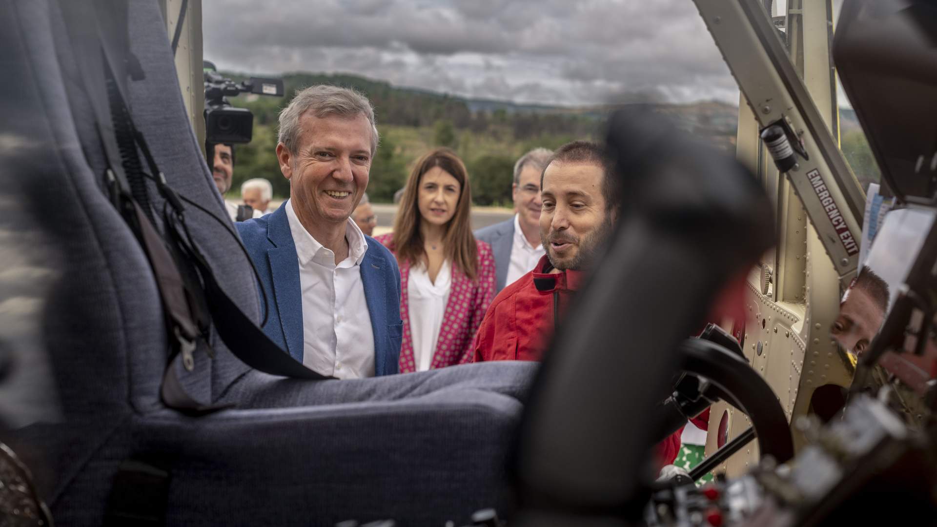 El presidente de la Xunta, Alfonso Rueda, en la inauguración. EFE
