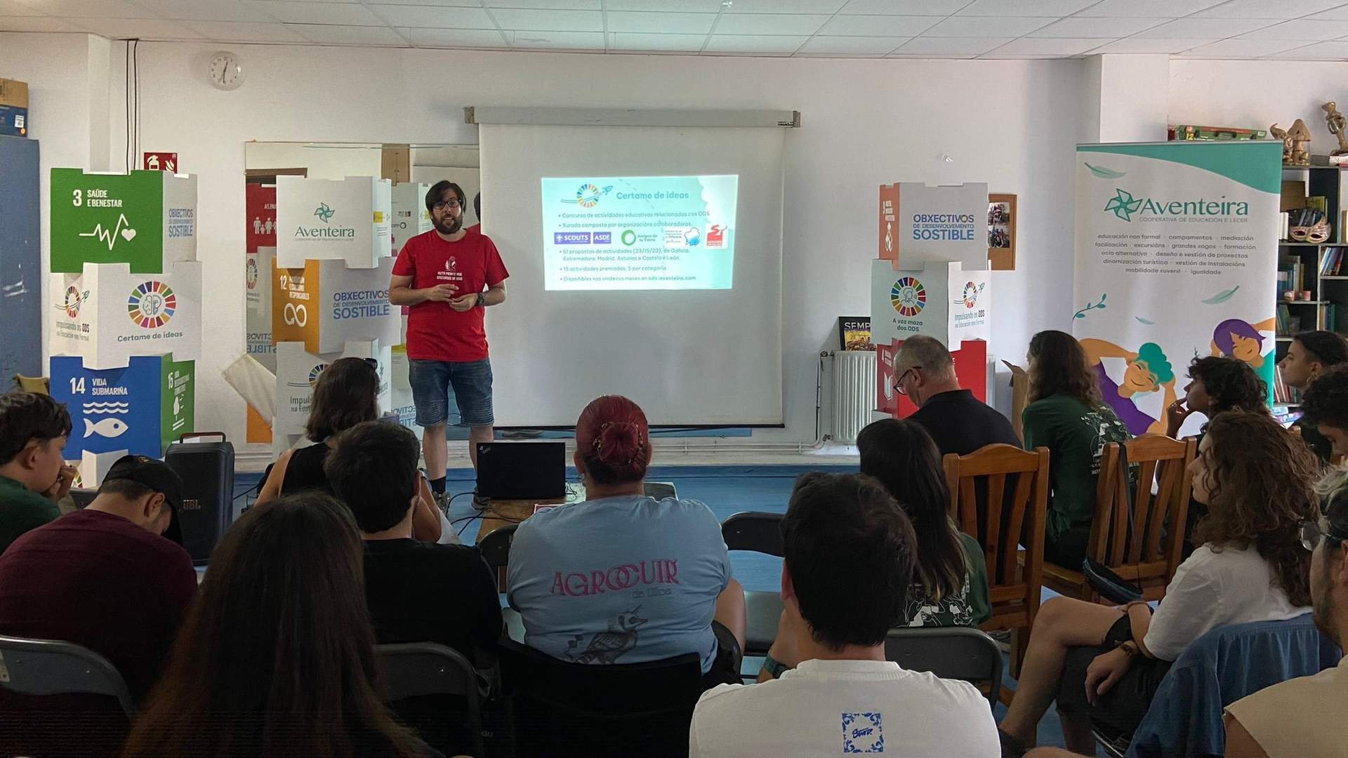 O acto de clausura en Compostela. EP