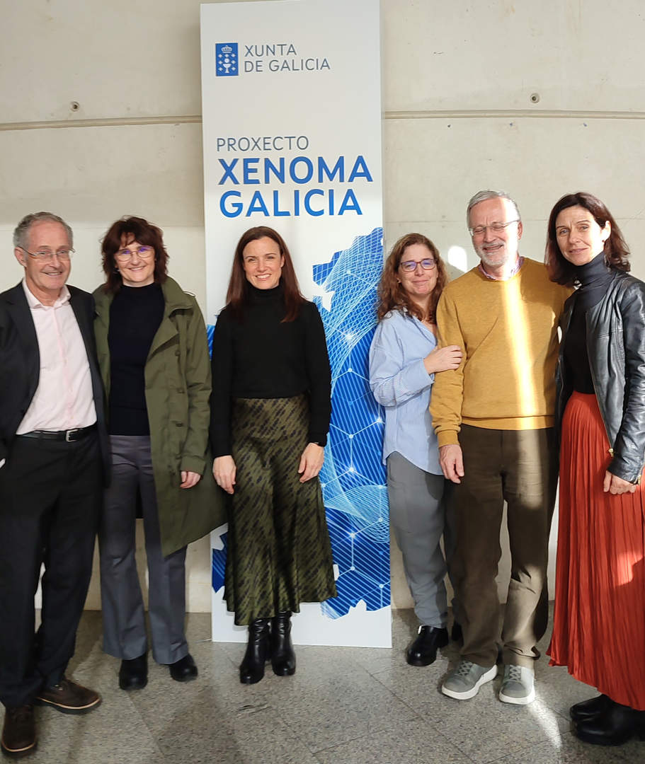 Equipo de la Fundación Galega de Medicina Genómica.EP