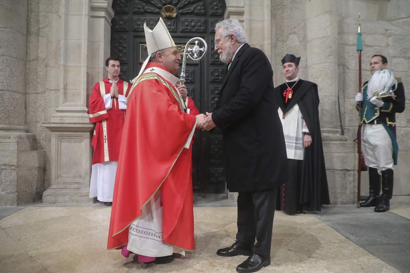 Santalices y el Arzobispo de Santiago. AGN