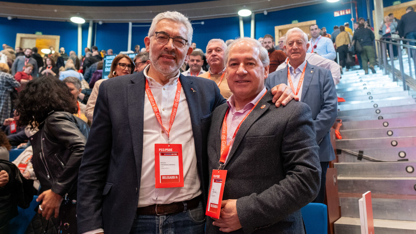 Miguel Fernández y José Tomé. CÉSAR ARXINA