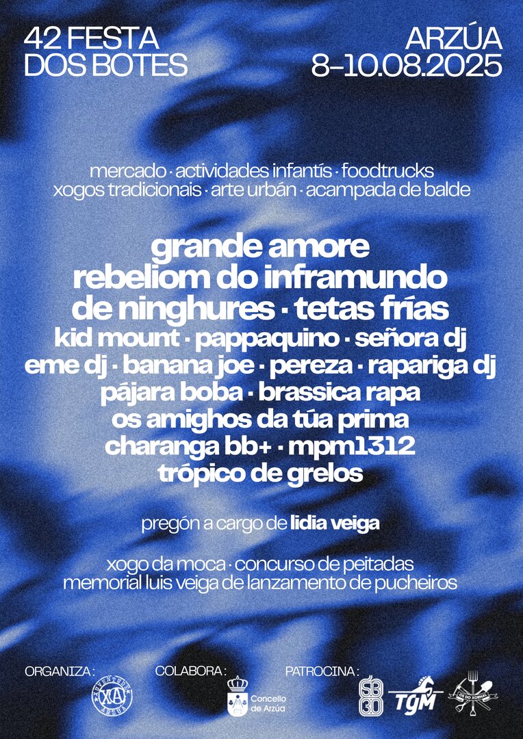 Cartel 42ª edición de la Festa dos Botes. CEDIDA