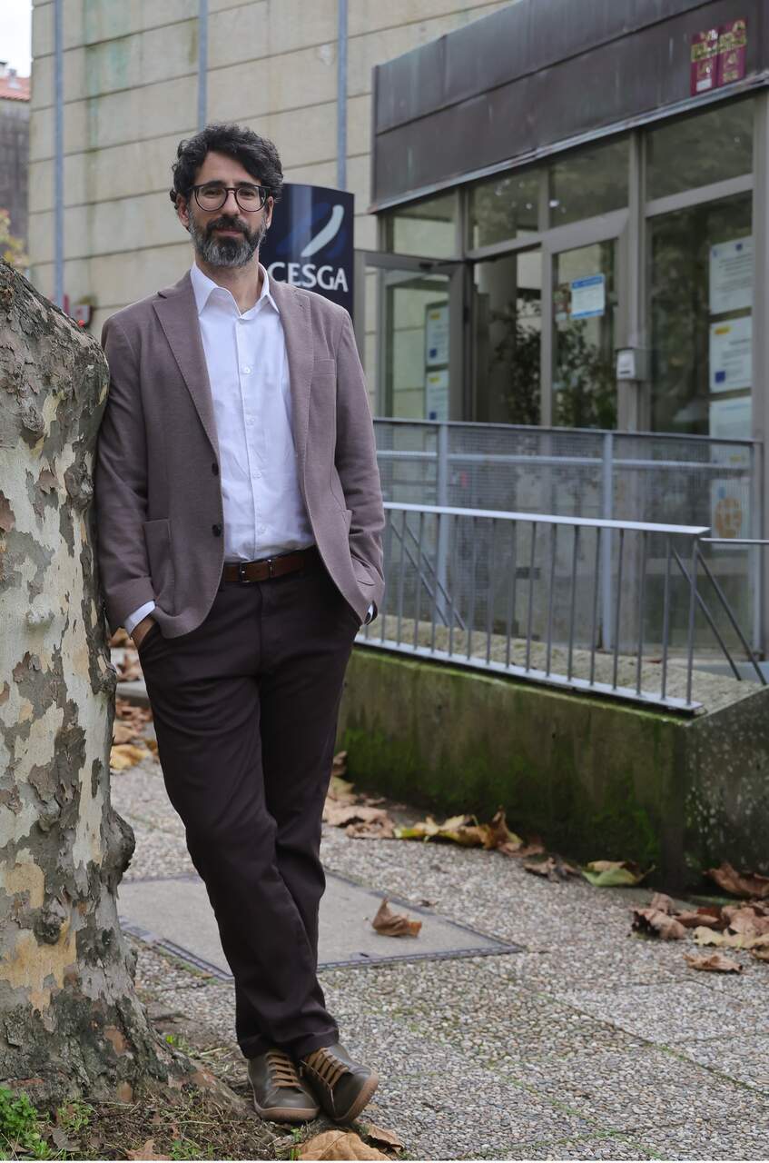 Lois Orosa, director do Cesga. NACHO SANTÁS