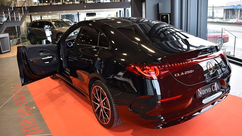 Presentación de la nueva generación del Mercedes CLA, en Ditram Automoción. EP