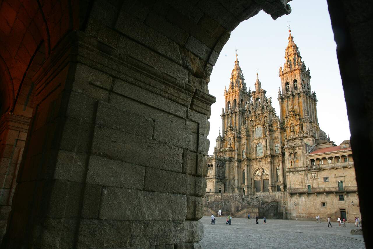 Praza obradoiro. CEDIDA