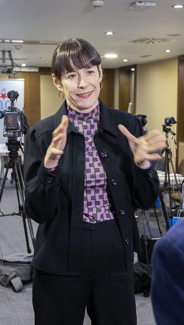 La portavoz nacional del BNG, Ana Pontón. EFE