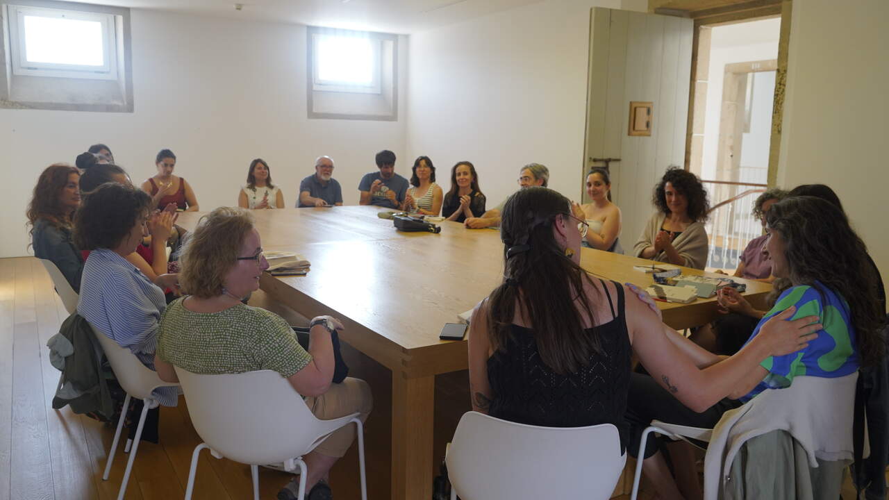 Otra reunión del Club de Lectura de Lugo. CEDIDA