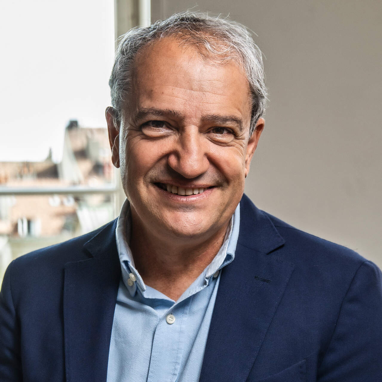 Alfonso Gómez Cruz, alcalde de Ginebra.Valérie Martinez